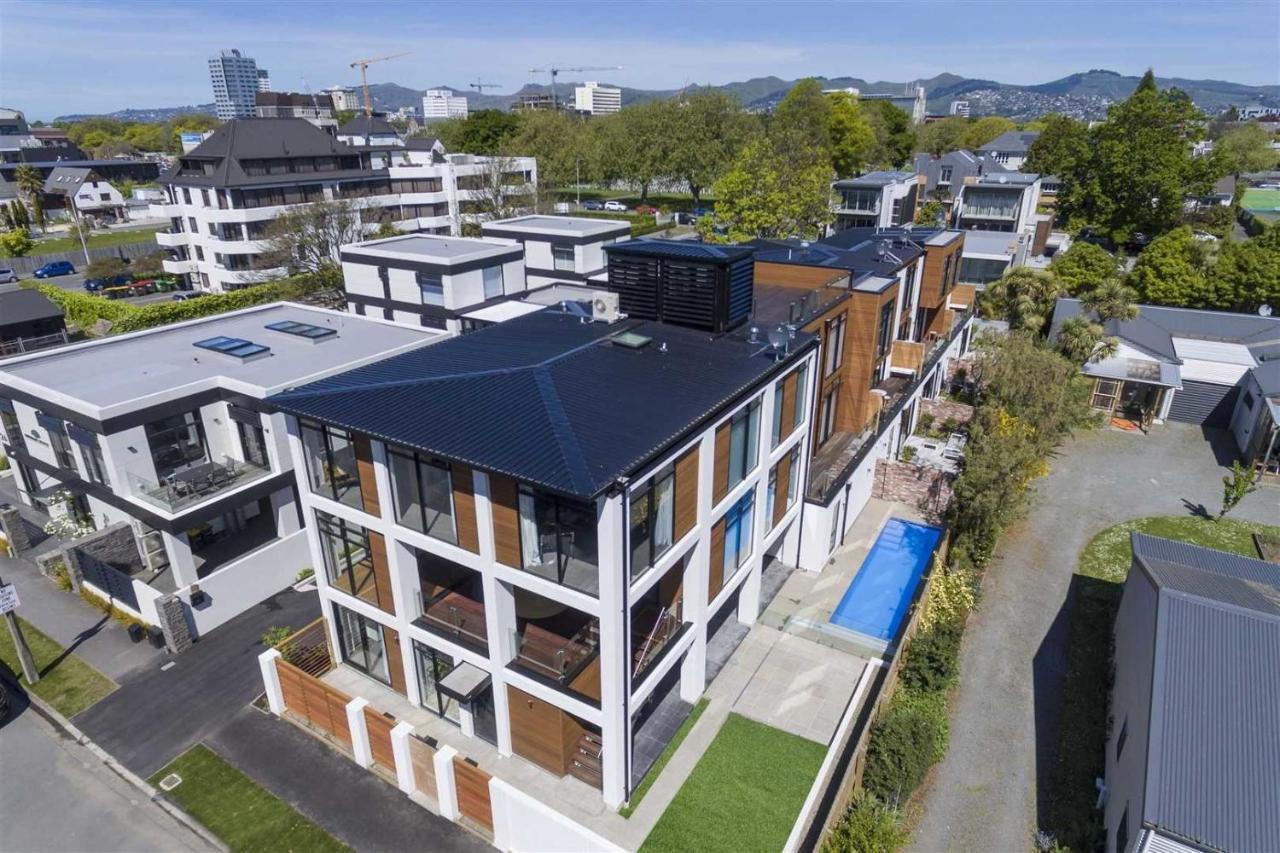 Urban Diamond Villa Christchurch Bagian luar foto